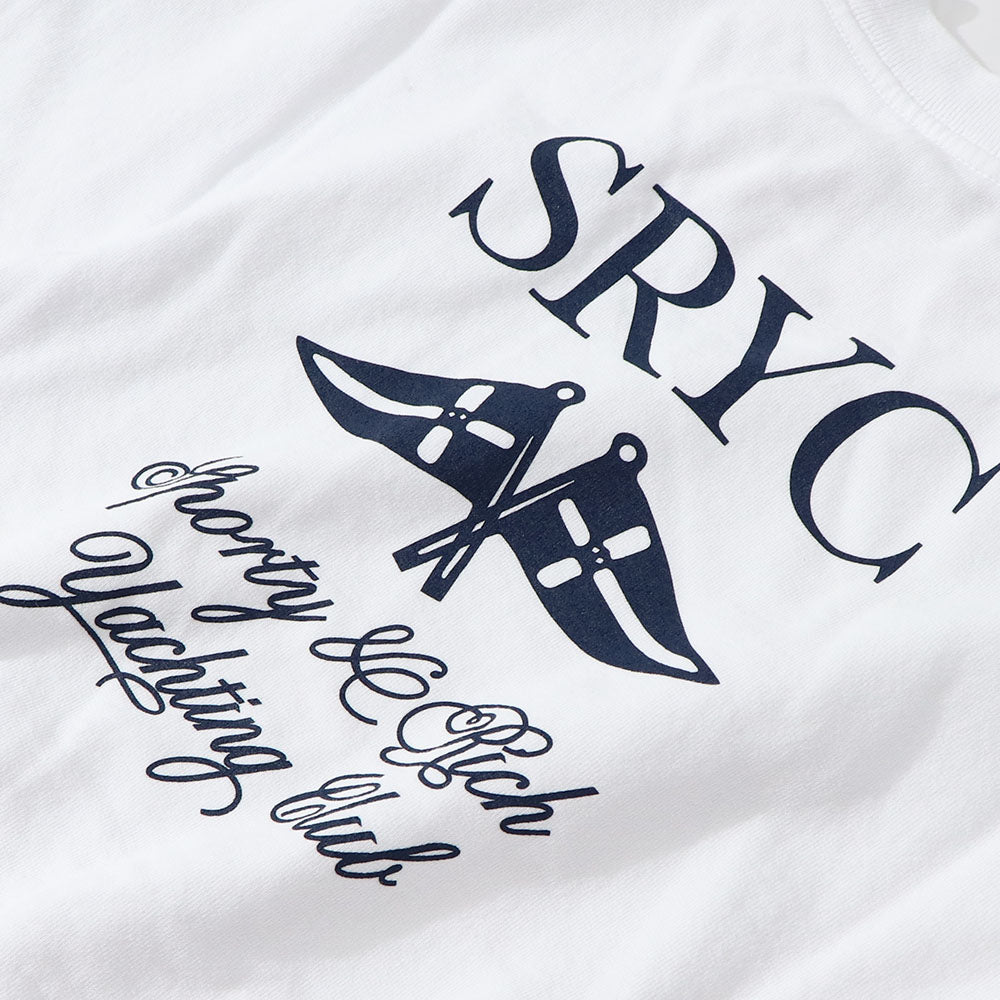 Sporty＆Richトレーナー ホワイト オーバーサイズ ロゴ 裏起毛