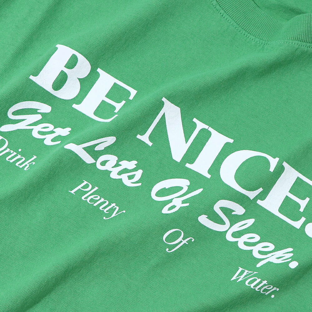 Sporty＆Rich Tシャツ ロゴプリント 半袖 グリーン