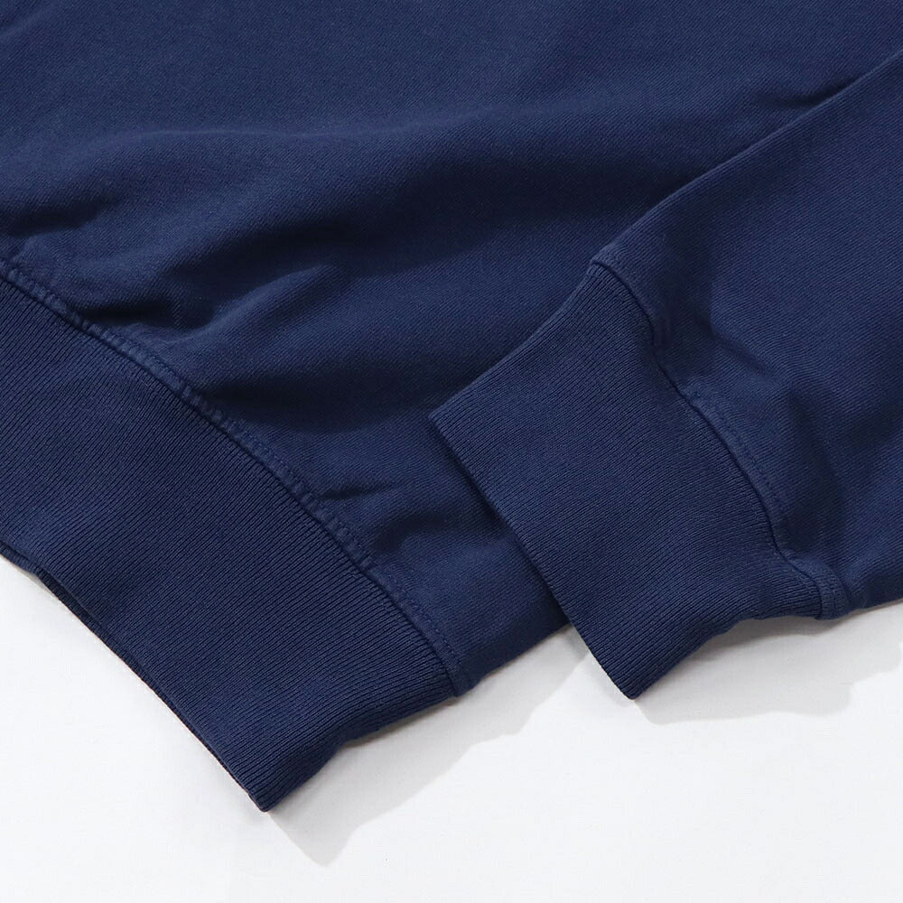 Sporty＆Rich スウェット ネイビー 長袖 オーバーサイズ 裏起毛