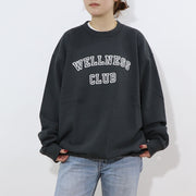 Sporty＆Rich スウェット グレー 長袖 オーバーサイズ 裏起毛