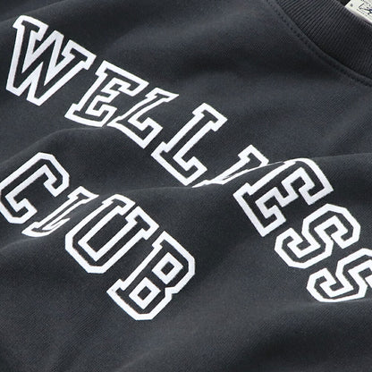 Sporty＆Rich スウェット グレー 長袖 オーバーサイズ 裏起毛