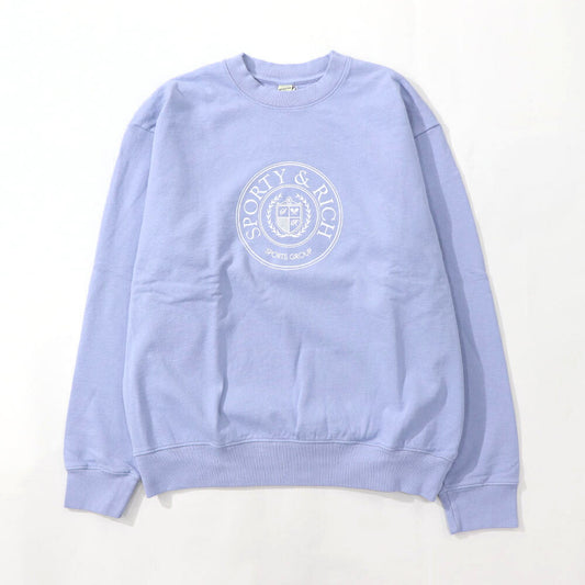 Sporty＆Rich スウェット ライトパープル オーバーサイズ 裏起毛