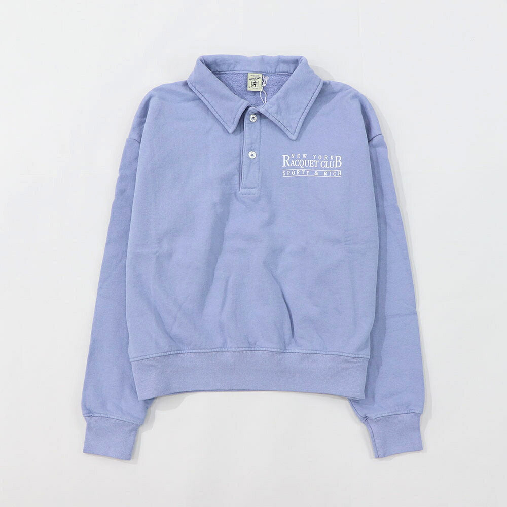 Sporty＆Rich スウェット ライトパープル オーバーサイズ 裏起毛