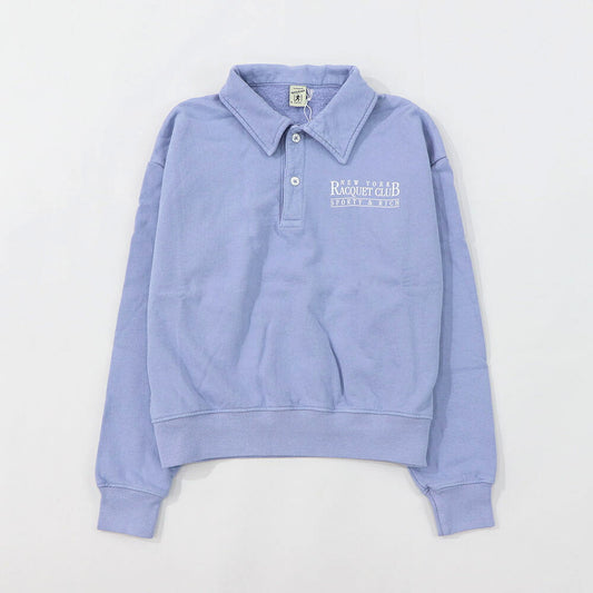 Sporty＆Rich スウェット ライトパープル オーバーサイズ 裏起毛