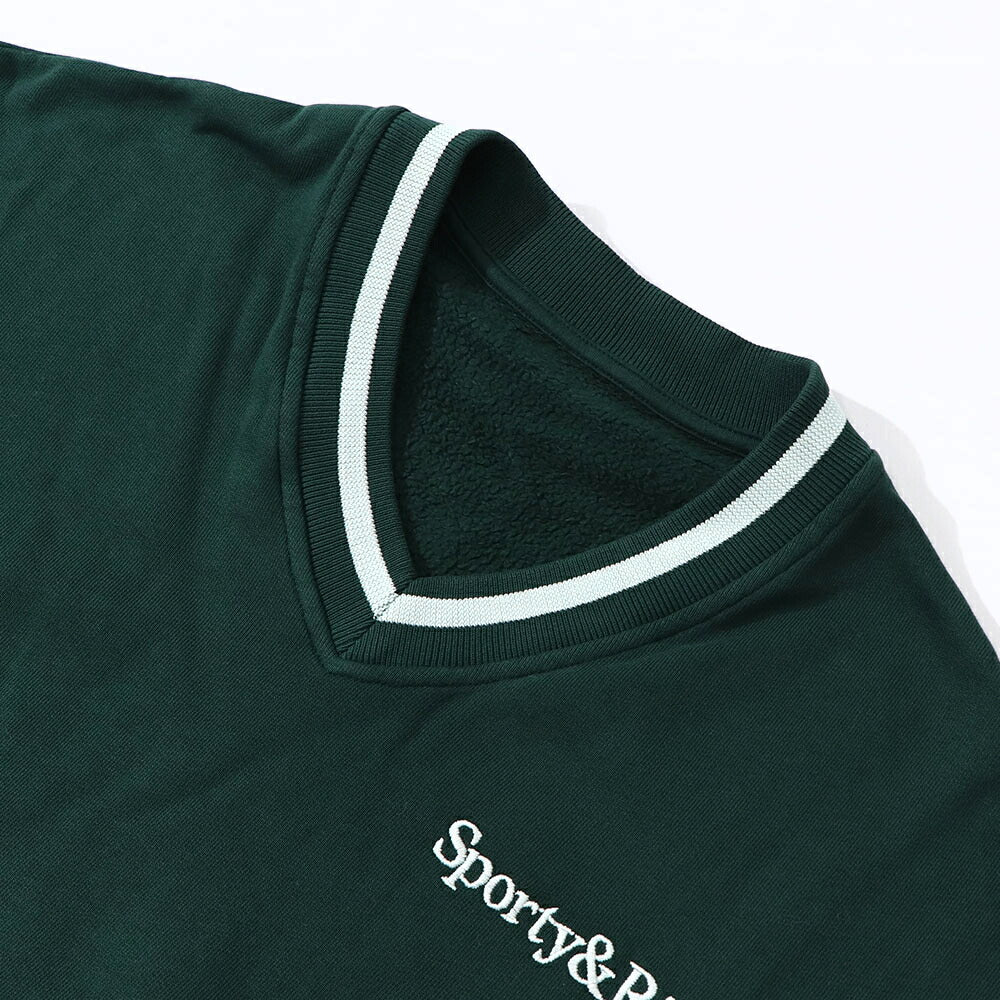 Sporty＆Rich スウェット グリーン オーバーサイズ 裏起毛