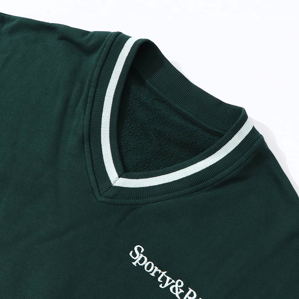 Sporty＆Rich スウェット グリーン オーバーサイズ 裏起毛