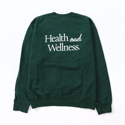 Sporty＆Rich スウェット グリーン 裏起毛 オーバーサイズ