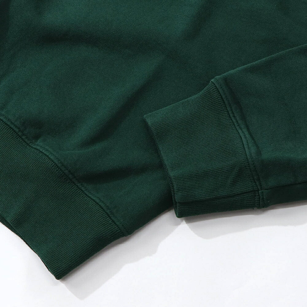 Sporty＆Rich スウェット グリーン 裏起毛 オーバーサイズ