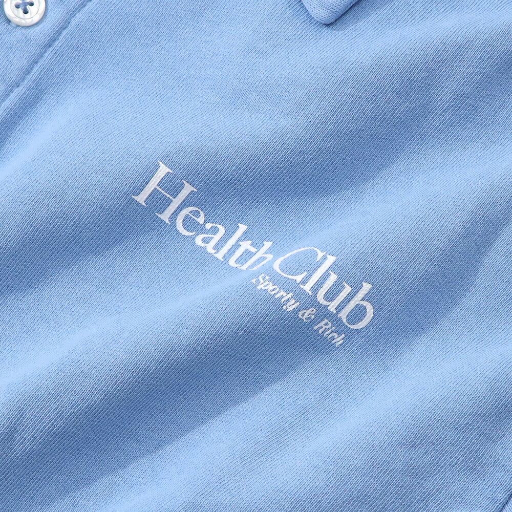 Sporty＆Rich トレーナー ライトブルー 裏起毛