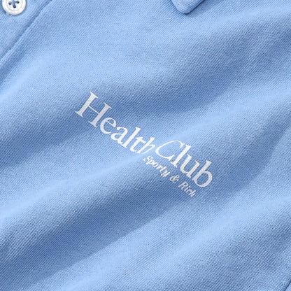 Sporty＆Rich トレーナー ライトブルー 裏起毛