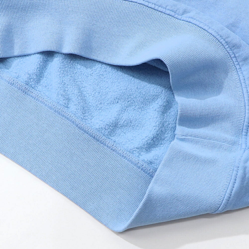 Sporty＆Rich トレーナー ライトブルー 裏起毛