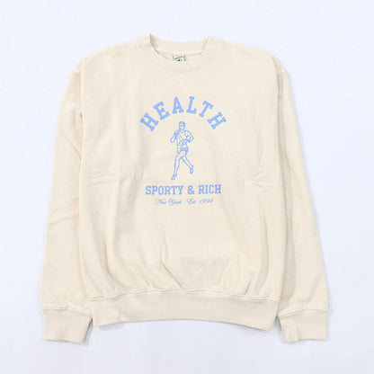 Sporty＆Rich トレーナー イエロー オーバーサイズ 裏起毛