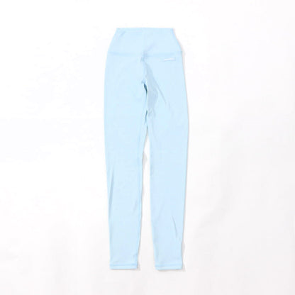 Sporty＆Rich ボトムス ロングパンツ ライトブルー スパッツ