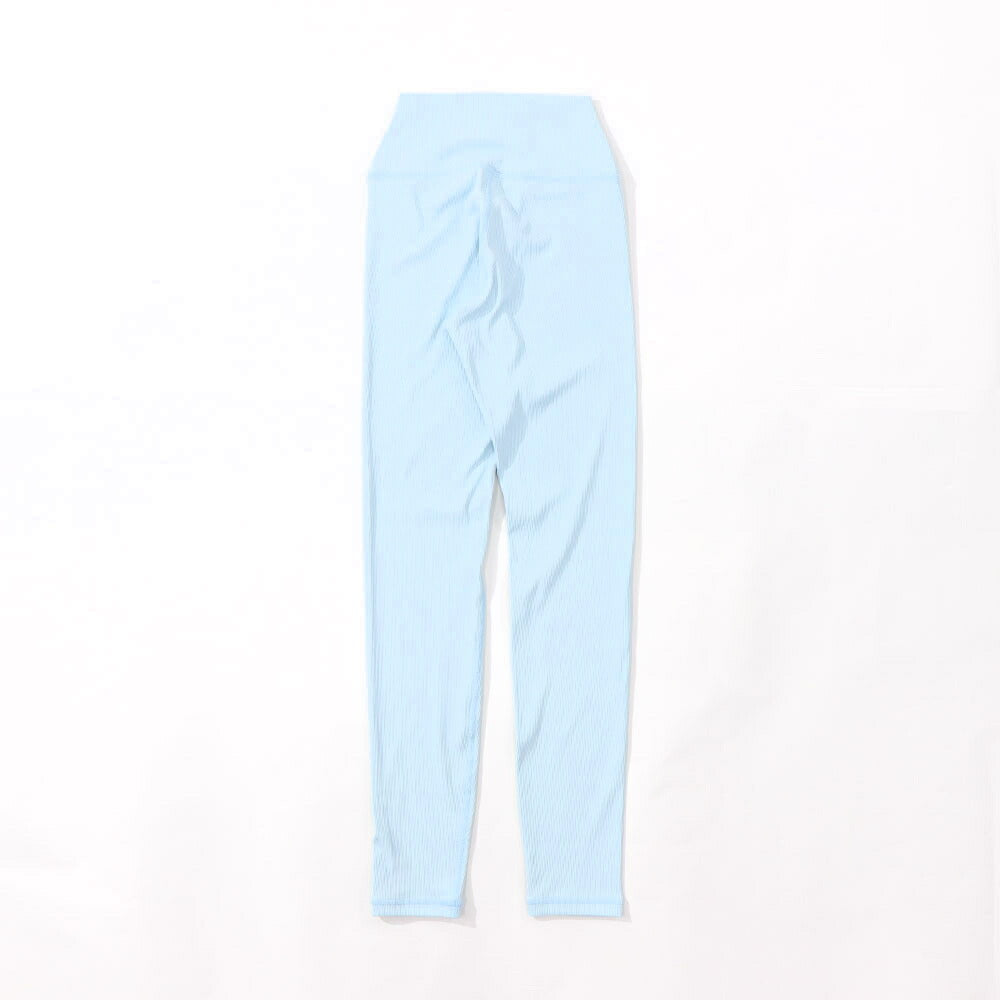 Sporty＆Rich ボトムス ロングパンツ ライトブルー スパッツ