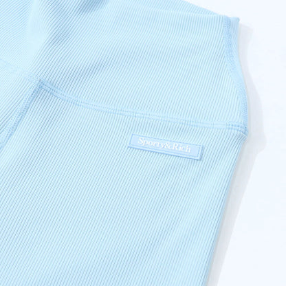 Sporty＆Rich ボトムス ロングパンツ ライトブルー スパッツ