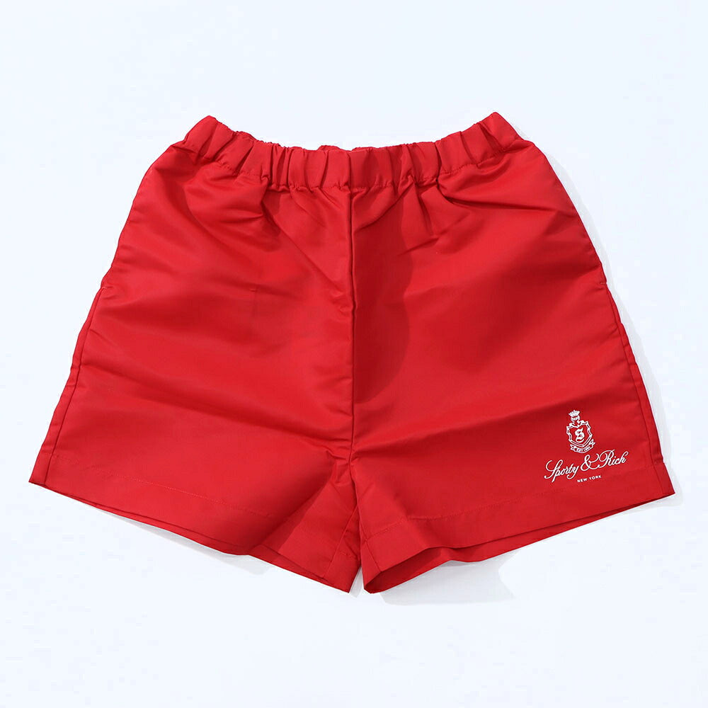 Sporty＆Rich ボトムス ショートパンツ  レッド スポーツウェア