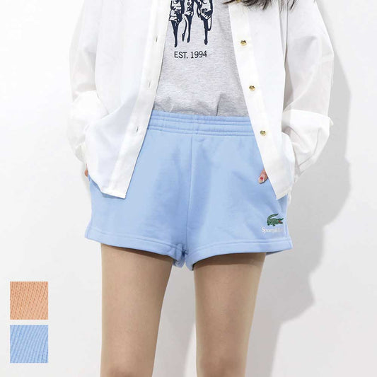 Sporty&Rich×LACOSTE コラボ ショートパンツ スウェット