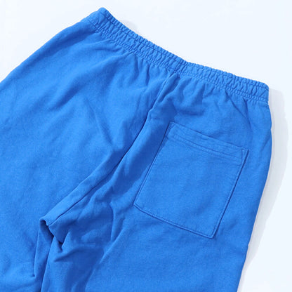 Sporty＆Rich ロングパンツ ブルー スウェットパンツ