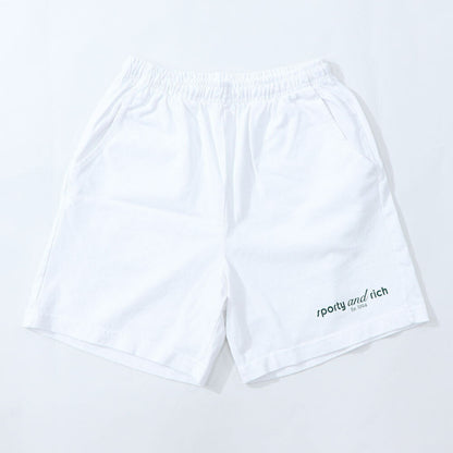 Sporty＆Rich ボトムス ショートパンツ ホワイト スポーツウェア
