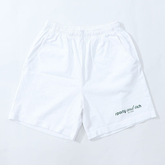 Sporty＆Rich ボトムス ショートパンツ ホワイト スポーツウェア