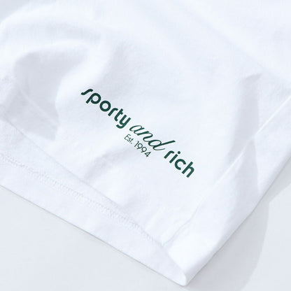 Sporty＆Rich ボトムス ショートパンツ ホワイト スポーツウェア