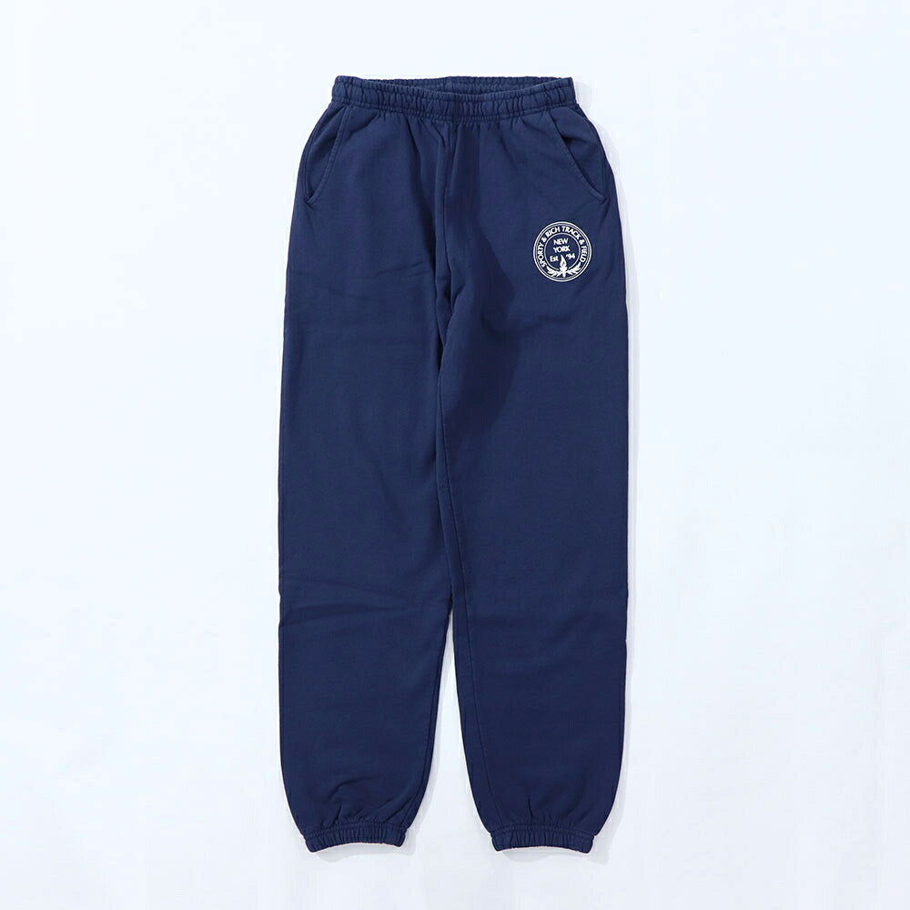 Sporty＆Rich ロングパンツ  ネイビー スウェットパンツ