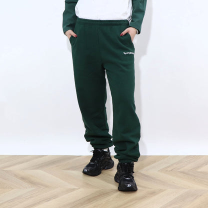 Sporty＆Rich ボトムス ロングパンツ グリーン スウェットパンツ