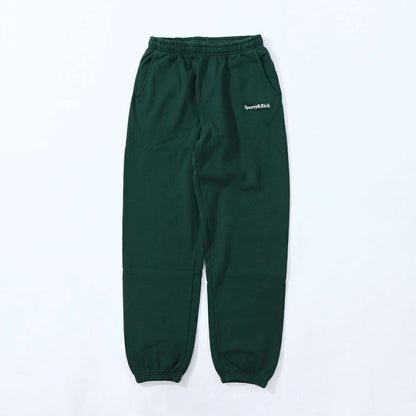 Sporty＆Rich ボトムス ロングパンツ グリーン スウェットパンツ