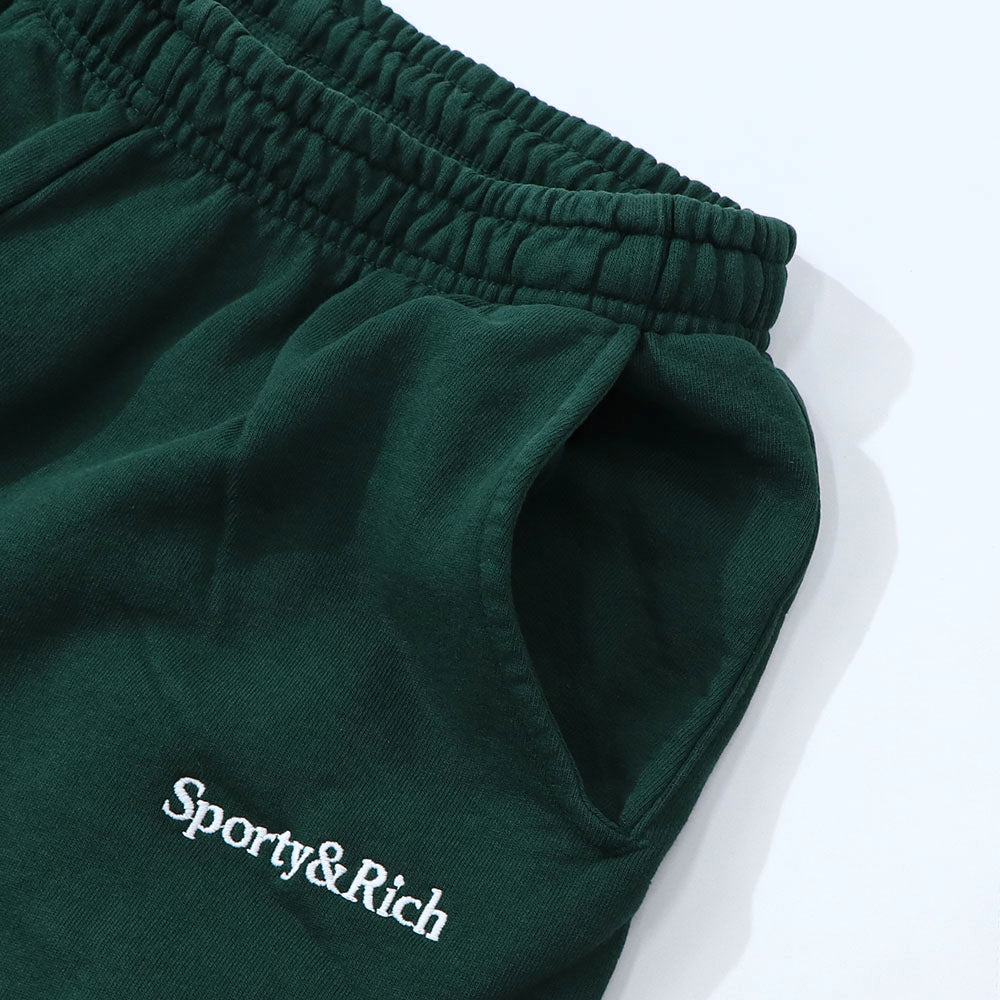 Sporty＆Rich ボトムス ロングパンツ グリーン スウェットパンツ