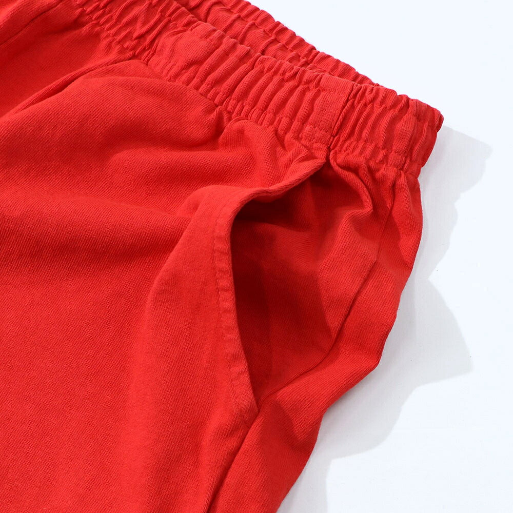 Sporty＆Rich ボトムス ショートパンツ レッド スポーツウェア