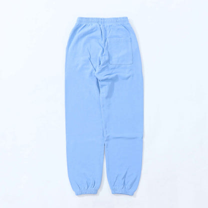 Sporty＆Rich ロングパンツ ライトブルー スウェットパンツ