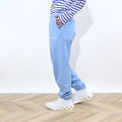 Sporty＆Rich ロングパンツ ライトブルー スウェットパンツ