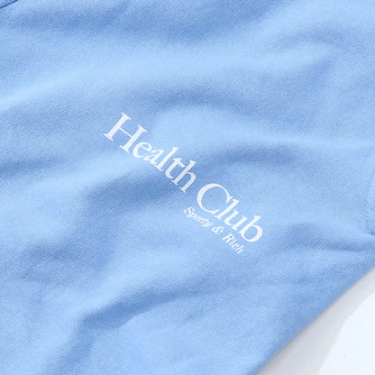 Sporty＆Rich ロングパンツ ライトブルー スウェットパンツ