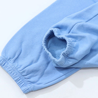 Sporty＆Rich ロングパンツ ライトブルー スウェットパンツ