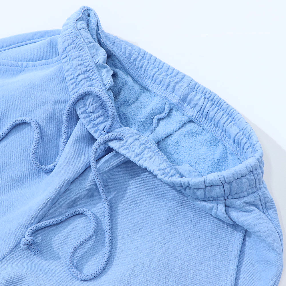 Sporty＆Rich ロングパンツ ライトブルー スウェットパンツ