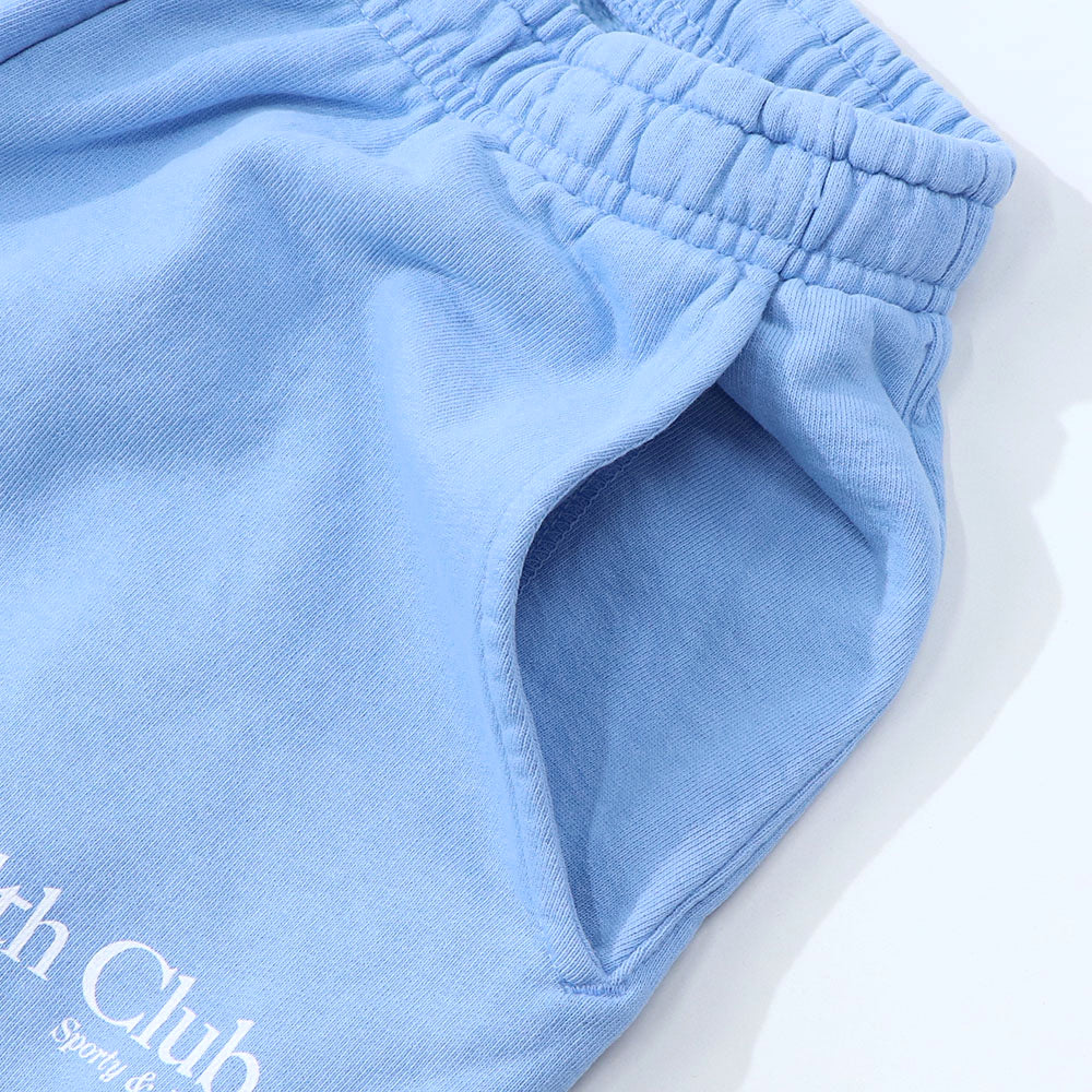 Sporty＆Rich ロングパンツ ライトブルー スウェットパンツ