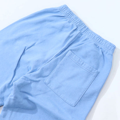 Sporty＆Rich ロングパンツ ライトブルー スウェットパンツ