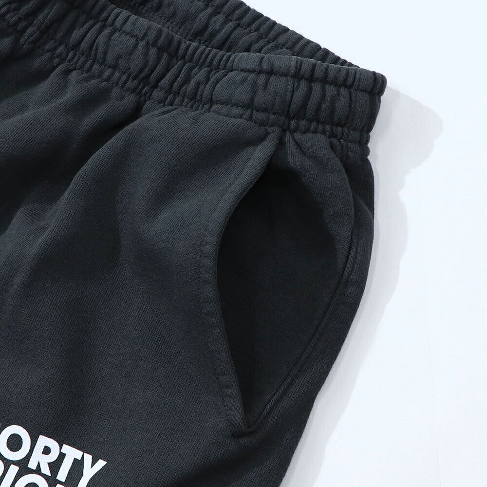Sporty＆Rich ボトムス ロングパンツ ブラック スウェットパンツ
