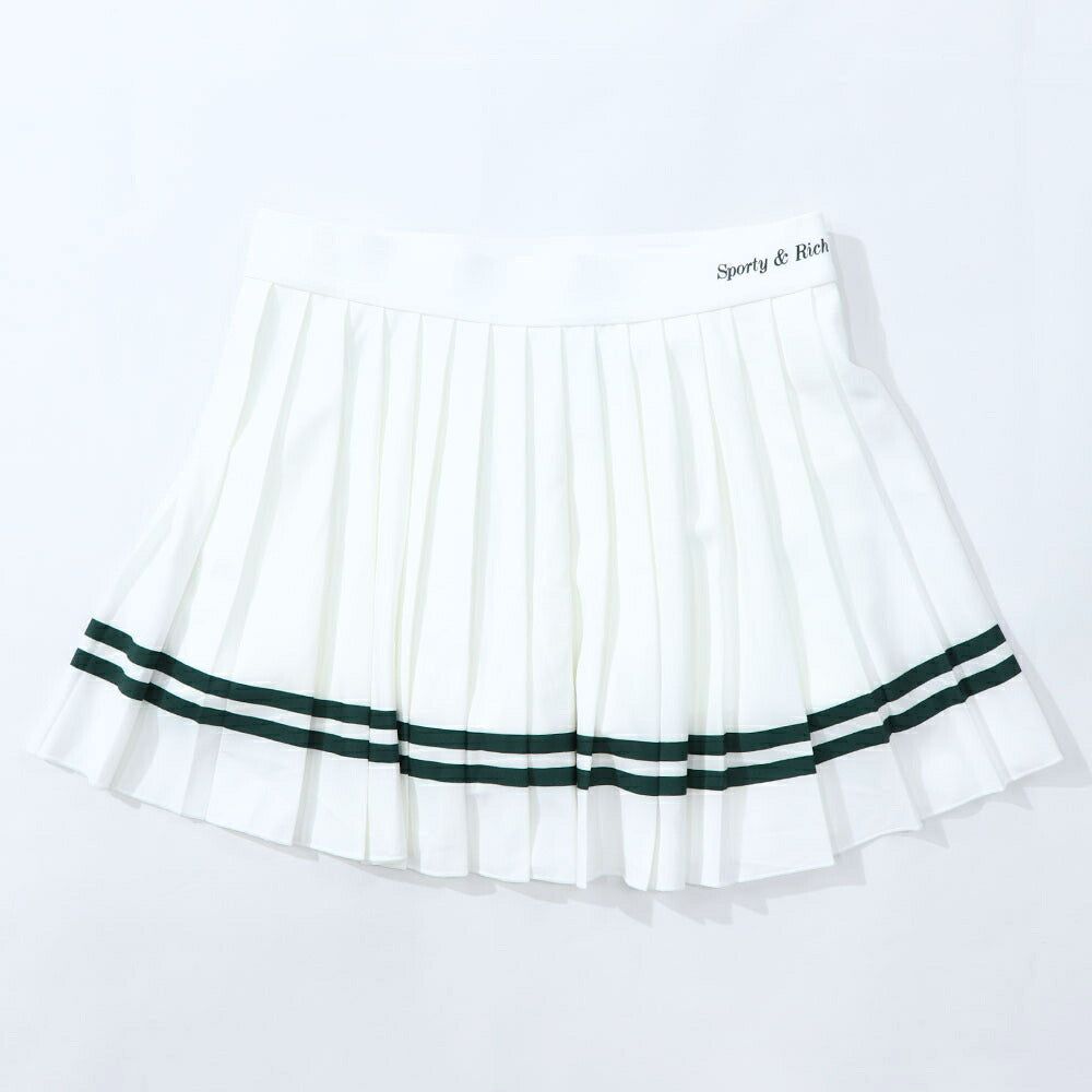 Sporty & Rich プリーツスカート アイボリー Sporty & Rich プリーツスカート アイボリー Sporty & Rich