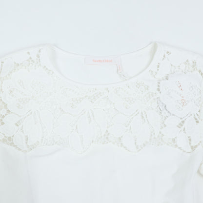 シーバイクロエCHS22AHT18027 ブラウス ホワイト