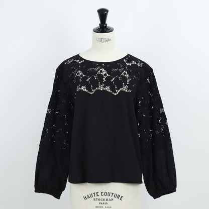 シーバイクロエ CHS22AHT18027 ブラウス ブラック