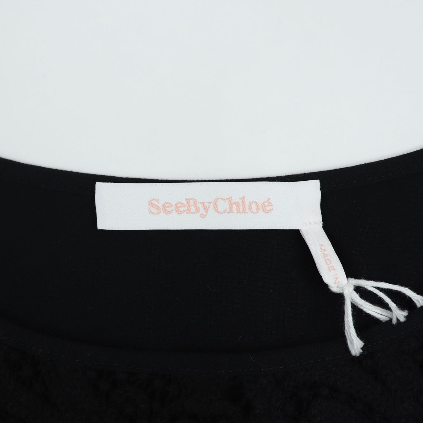 シーバイクロエ CHS22AHT18027 ブラウス ブラック