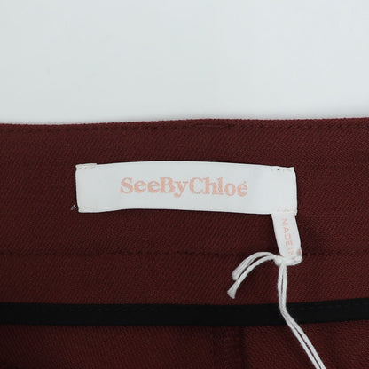 シーバイクロエ CHS22APA11032 27Q パンツ ブラウン