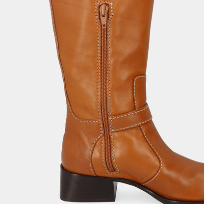 シーバイクロエ ロングブーツ TAN レディース