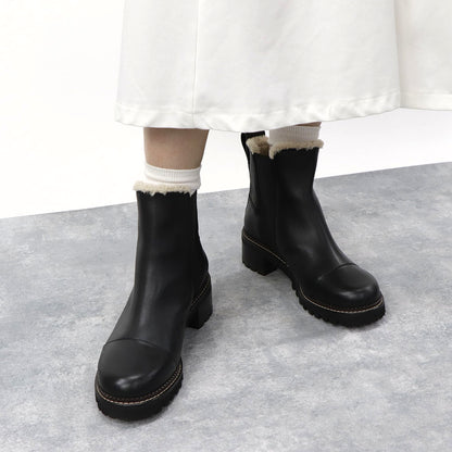 シーバイクロエ SEE BY CHLOE ブーツ ブラック