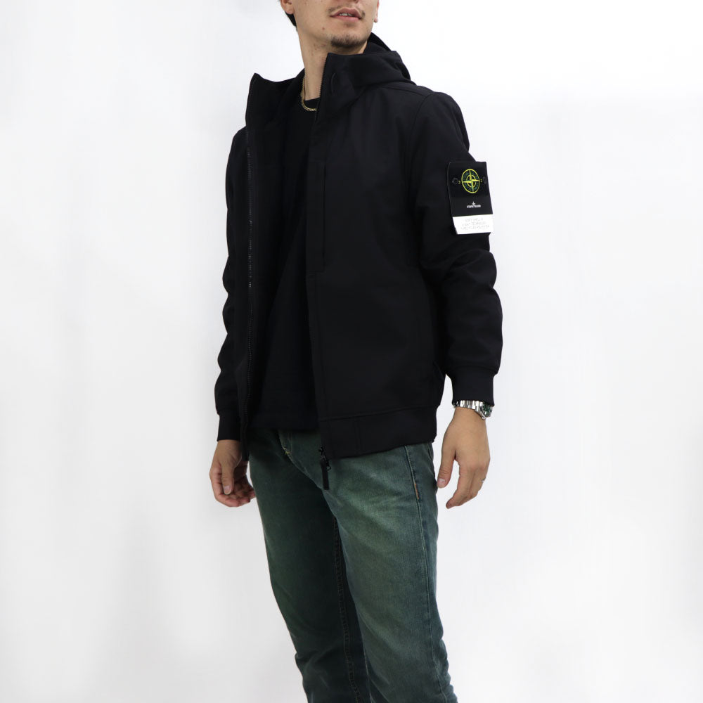 ストーンアイランド 7915Q0122 V0029 ブルゾン ブラック