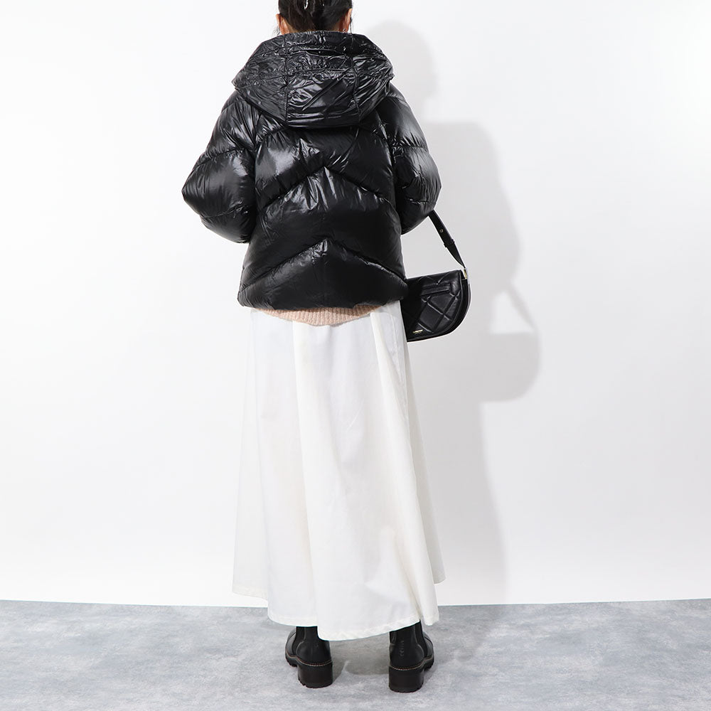 TATRAS ダウンジャケット NENEO ネネオ ブラック×パープル