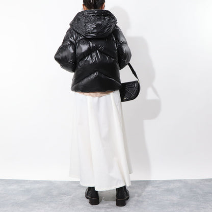 TATRAS ダウンジャケット NENEO ネネオ ブラック×パープル