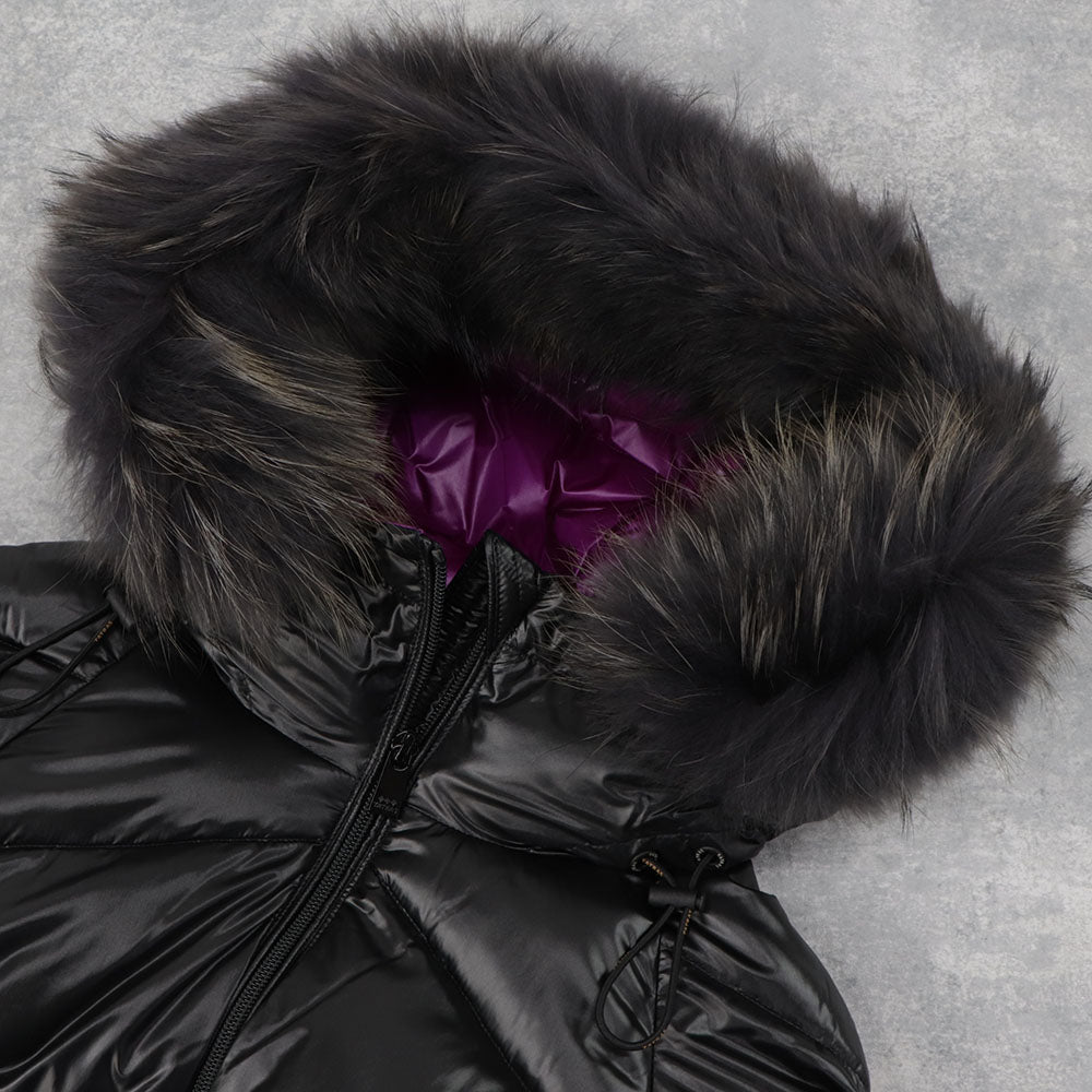 TATRAS ダウンジャケット NENEO ネネオ ブラック×パープル