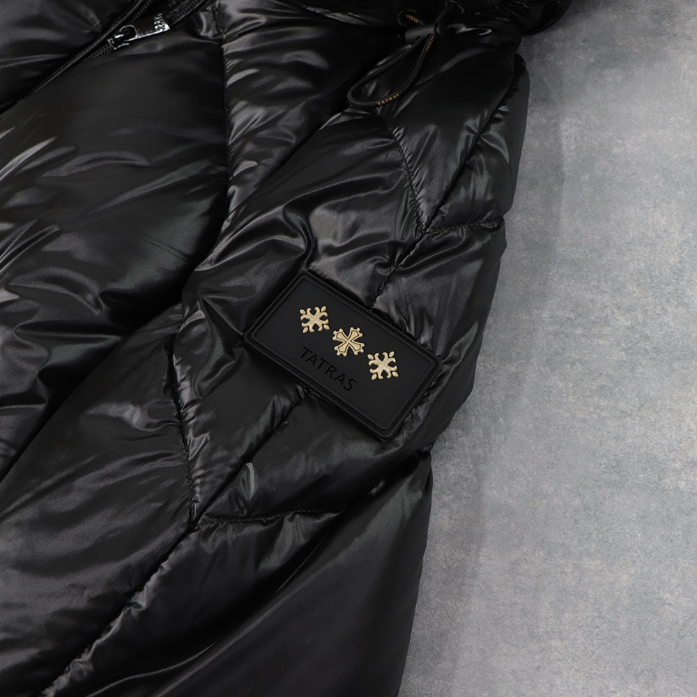 TATRAS ダウンジャケット NENEO ネネオ ブラック×パープル